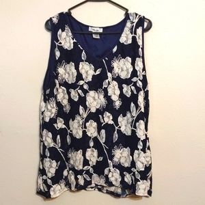 Sleeveless blouse